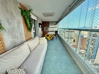 Apartamento com 3 Quartos à venda, 134m² no Gonzaga, Santos
