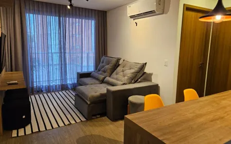 Apartamento com 1 Quarto para alugar, 51m² no Cambuí, Campinas