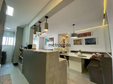 Apartamento com 2 Quartos à venda, 65m² no Jardim, Santo André