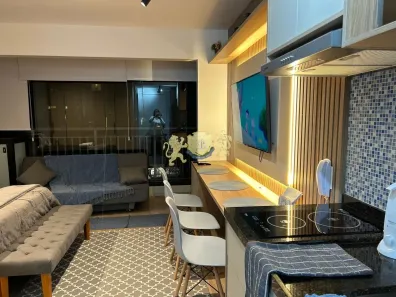 Flat com 1 Quarto para alugar, 25m² no Indianópolis, São Paulo