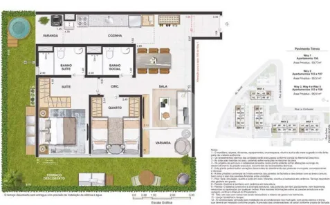 Apartamento com 2 Quartos à venda, 94m² no Recreio dos Bandeirantes, Rio de Janeiro
