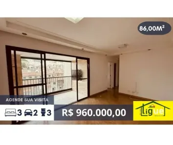Apartamento com 3 Quartos à venda, 86m² no Cidade São Francisco, São Paulo