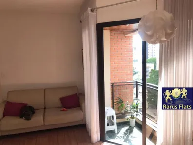 Flat com 1 Quarto à venda, 40m² no Indianópolis, São Paulo