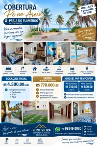 Apartamento com 3 Quartos para venda ou aluguel, 90m² no Praia do Flamengo, Salvador