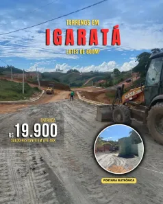 Lote/Terreno à venda, 600m² no Centro, Jacareí