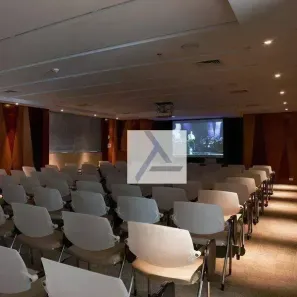 Sala Comercial para alugar, 136m² no Cidade Monções, São Paulo