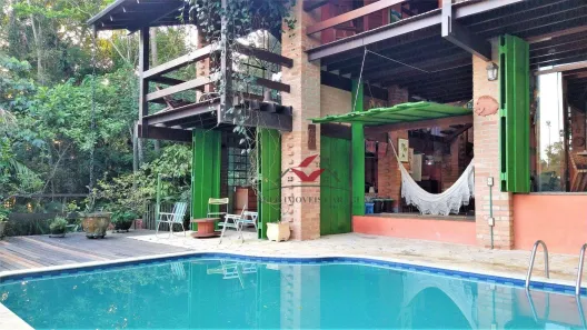 Casa de Condomínio com 4 Quartos à venda, 300m² no Massaguaçu, Caraguatatuba