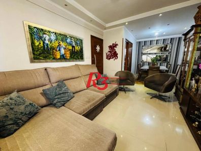 Apartamento com 2 Quartos à venda, 85m² no Estuário, Santos