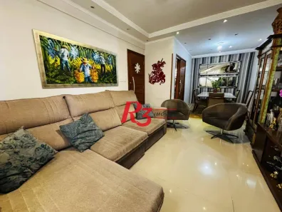 Apartamento com 2 Quartos à venda, 85m² no Estuário, Santos
