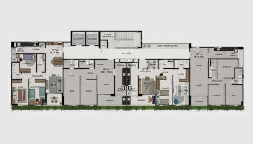 Apartamento com 2 Quartos à venda, 64m² no Poço, Recife
