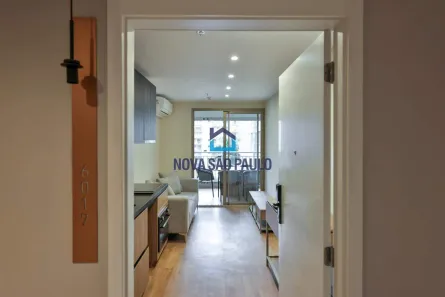 Apartamento com 1 Quarto para alugar, 42m² no Indianópolis, São Paulo
