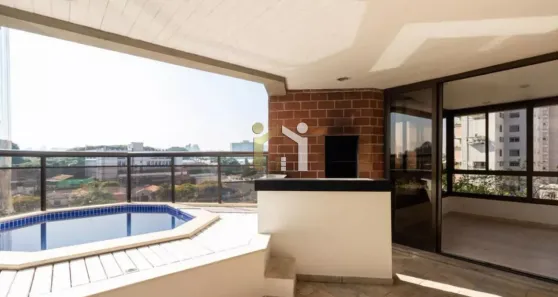 Apartamento com 3 Quartos para alugar, 211m² no Moema, São Paulo