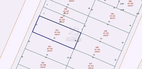 Lote/Terreno à venda, 250m² no Parque Erasmo Assunção, Santo André