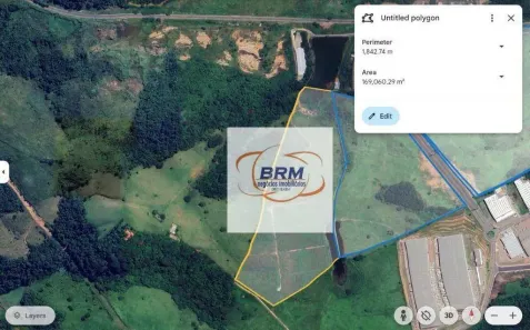 Lote/Terreno à venda, 169000m² no Distrito Industrial Benedito Storani, Vinhedo