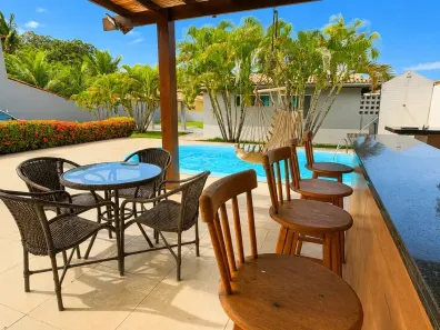 Casa de Condomínio com 4 Quartos à venda, 238m² no Jauá (Abrantes), Camaçari