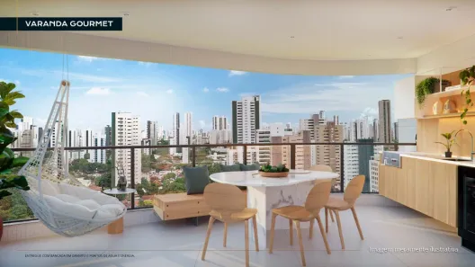 Apartamento com 4 Quartos à venda, 145m² no Parnamirim, Recife