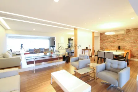 Apartamento com 2 Quartos para alugar, 107m² no Cidade Monções, São Paulo