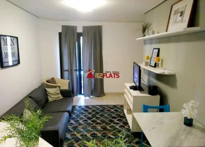 Flat com 1 Quarto para alugar, 45m² no Itaim Bibi, São Paulo