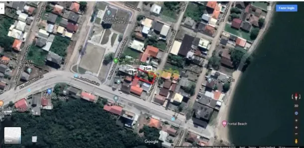 Lote/Terreno à venda, 300m² no Praia do Pontal, Palhoça