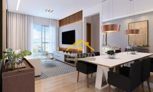 Apartamento com 2 Quartos à venda, 65m² no Campestre, Santo André