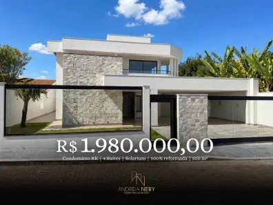 Casa de Condomínio com 4 Quartos à venda, 404m² no Região dos Lagos, Brasília