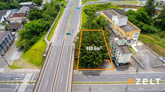 Lote/Terreno à venda, 481m² no Itoupava Norte, Blumenau