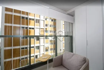 Apartamento com 1 Quarto para alugar, 28m² no Cerqueira César, São Paulo
