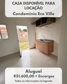 Casa com 3 Quartos para alugar, 100m² no Parque Residencial Damha II, Presidente Prudente