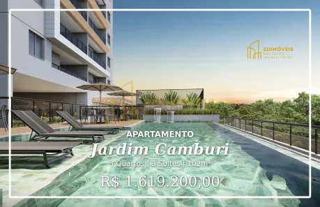 Apartamento com 3 Quartos à venda, 102m² no Jardim Camburi, Vitória