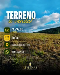 Lote/Terreno à venda, 500m² no dos Mendes (Caucaia do Alto), Cotia