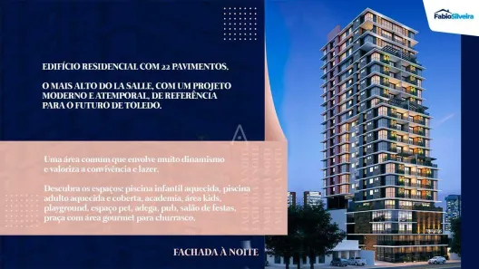 Apartamento com 2 Quartos à venda, 141m² no Centro, Toledo