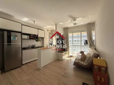 Apartamento com 1 Quarto à venda, 50m² no Vila Mathias, Santos