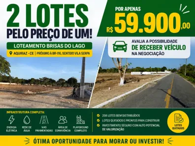 Lote/Terreno à venda, 300m² no Justiniano de Serpa, Aquiraz