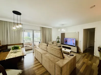 Apartamento com 3 Quartos para alugar, 96m² no Várzea da Barra Funda, São Paulo