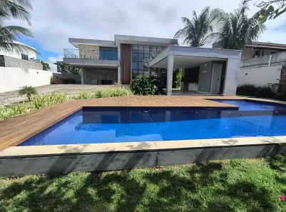 Casa de Condomínio com 5 Quartos à venda, 621m² no Busca Vida (Abrantes), Camaçari