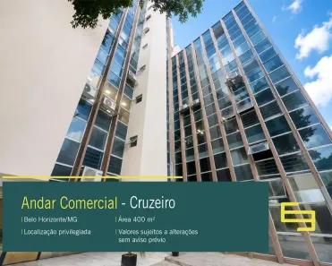 Imóvel Comercial para alugar, 400m² no Cruzeiro, Belo Horizonte