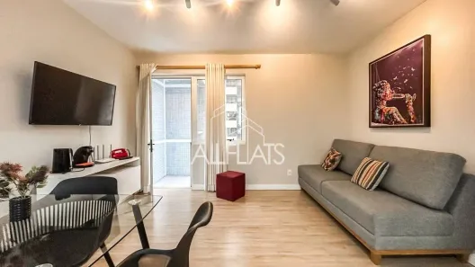 Flat com 1 Quarto à venda, 40m² no Cerqueira César, São Paulo