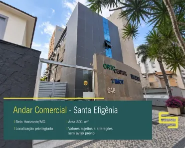 Imóvel Comercial para alugar, 278m² no Santa Efigênia, Belo Horizonte