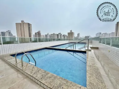 Apartamento com 3 Quartos para alugar, 103m² no Ocian, Praia Grande
