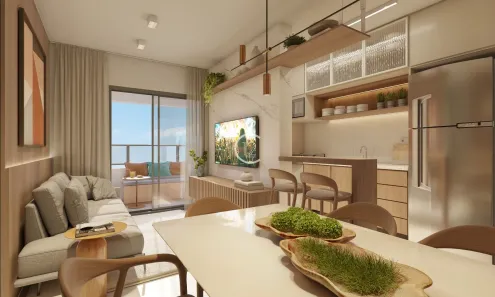 Apartamento com 2 Quartos à venda, 54m² no Jardim das Indústrias, São José dos Campos