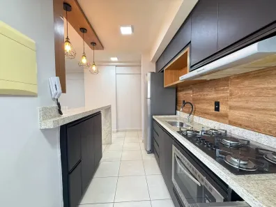 Apartamento com 2 Quartos para alugar, 52m² no Vila Rosa, Goiânia