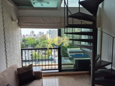 Flat com 1 Quarto para alugar, 55m² no Bela Vista, São Paulo