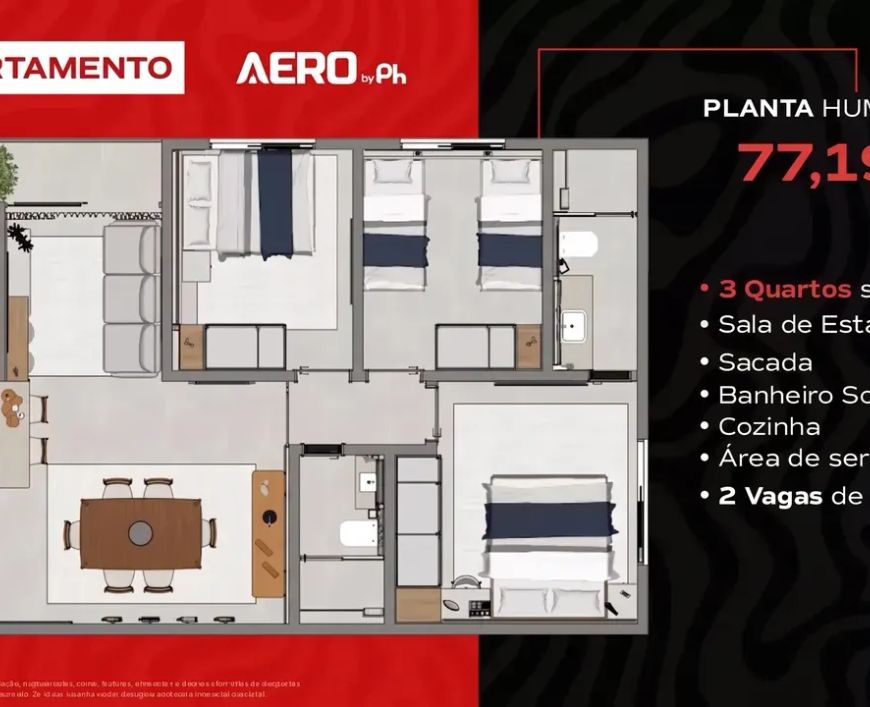 AERO BY PH no Plano Diretor Sul, Palmas
