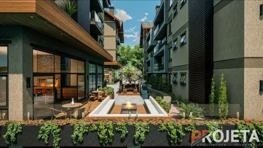 Apartamento com 1 Quarto à venda, 59m² no Centro, Canela