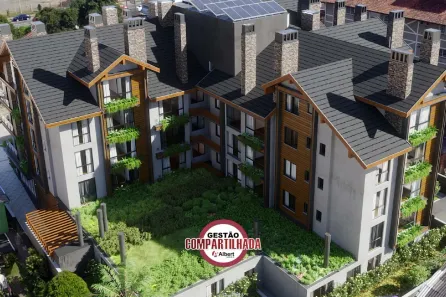 Apartamento com 1 Quarto à venda, 56m² no Quinta da Serra, Canela