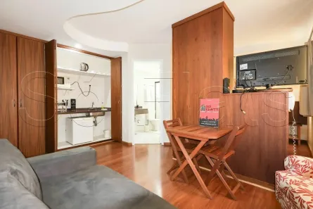Flat com 1 Quarto para alugar, 35m² no Brooklin Paulista, São Paulo