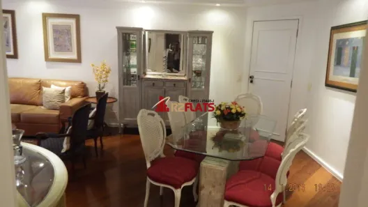 Flat com 3 Quartos para alugar, 130m² no Indianópolis, São Paulo