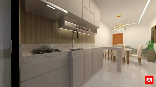 Apartamento com 2 Quartos à venda, 56m² no São Manoel, Americana