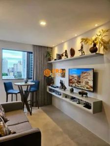 Flat com 1 Quarto à venda, 31m² no Boa Viagem, Recife