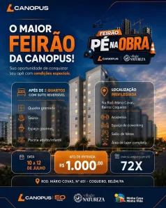 Apartamento com 2 Quartos à venda, 43m² no Coqueiro, Belém